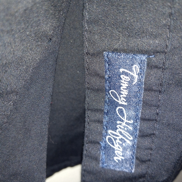 Tommy Hilfiger Button Up Black Blouse - Picture 4 of 6
